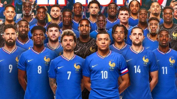 Skuad Prancis di EURO 2024