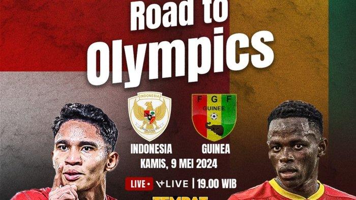 TV Online RCTI Live Streaming Timnas U23 Indonesia vs Guinea Pukul 19. ...