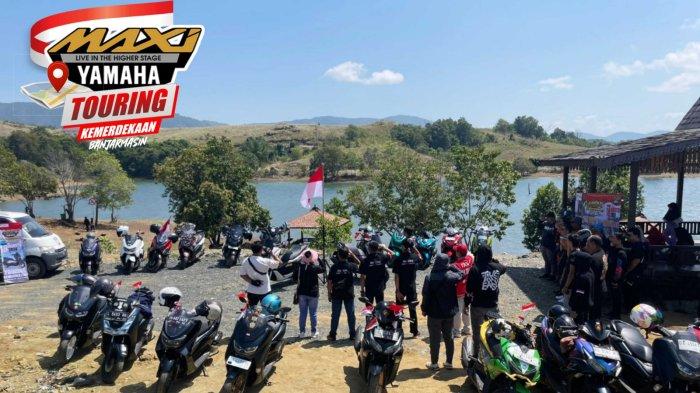 PT STSJ Yamaha menggelar kegiatan NMAX Turbo Touring Merdeka, Minggu (18/8/2024) lalu.