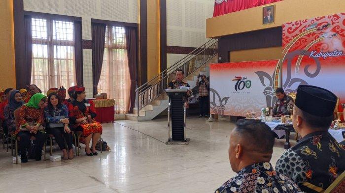 Bupati Kotim Halikinnor mengajak masyarakat dan DUDI ikut memeriahkan Porprov Kalteng 2023.