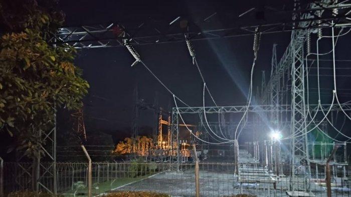 Dua jam pasca gangguan, seluruh Gardu induk PLN telah kembali bertegangan.