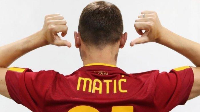 Nemanja Matic di AS Roma