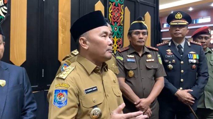 Gubernur Kalteng H Sugianto Sabran.