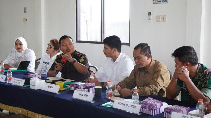 Kantor Imigrasi Kelas I Non TPI Palangkaraya mengadakan rapat Timpora (Tim Pengawasan Orang Asing) di Pulang Pisau.