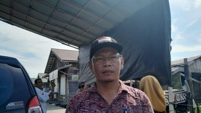 Camat Jekan Raya Sri Utomo, saat ditemui awak media, di Jalan Mendawai Palangkaraya, Kecamatan Jekan Raya, Palangaraya, Rabu (13/9/2023).