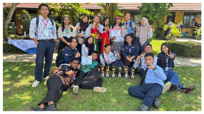 SMK Maharati Kalteng Luncurkan 'Maharati Safe School', Tanamkan Budaya K3LH Sejak Dini