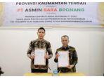 BNN Kalteng Apresiasi PT Asmin Bara Bronang, Jalin Kerja Sama P4GN di Desa Barunang