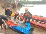 Tenggelam di Sungai Barito Kalteng, Karyawan PT Joloy Mosok Ditemukan Tewas 28 Km dari Titik Nol