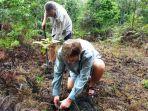 Datang ke Jerumbun Kobar Kalteng, Turis Asing Jadi Relawan Konservasi Turut Lestarikan Hutan