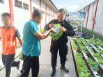 Warga Binaan Lapas Sampit, Panen Selada Hidroponik Hasil Keterampilan Selama Masa Binaan