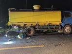 Pengendara Motor di Desa Penyang Kotim Tewas Usai Tabrak Truk Mogok, Penumpang Selamat