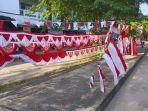 Penjual Bendera Merah Putih Sudah Mulai Menjamur di Jalan Ahmad Yani Kota Palangkaraya
