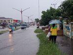 Jalan Tilung Menteng Palangkaraya Langganan Tergenang Air saat Hujan, Minim Daya Tampung Drainase