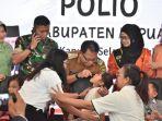 Rangkaian Peringatan Hari Anak Nasional ke-40, Pemkab Kapuas Gelar Pemberian Vaksin Polio
