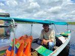 Libur Idul Adha 2024,Pengalaman Unik Naik Perahu Getek Wisata Air Hitam Sungai Sebangau Palangkaraya