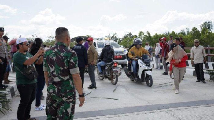Jembatan Keliran II yang ada di Kecamatan Kenohan kini sudah resmi digunakan masyarakat untuk melintas.