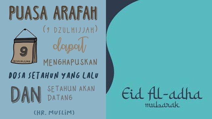 Ilustrasi Puasa Arafah sehari sebelum Hari Raya Idul Adha.
