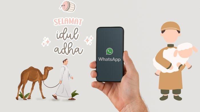Cek cara bikin stiker WhatsApp bergerak untuk Idul Adha 2023