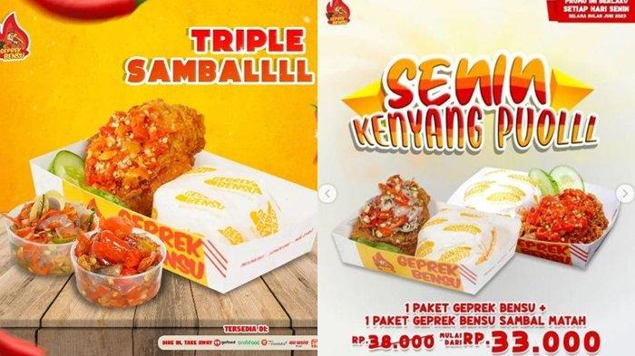 promo Geprek Bensu
