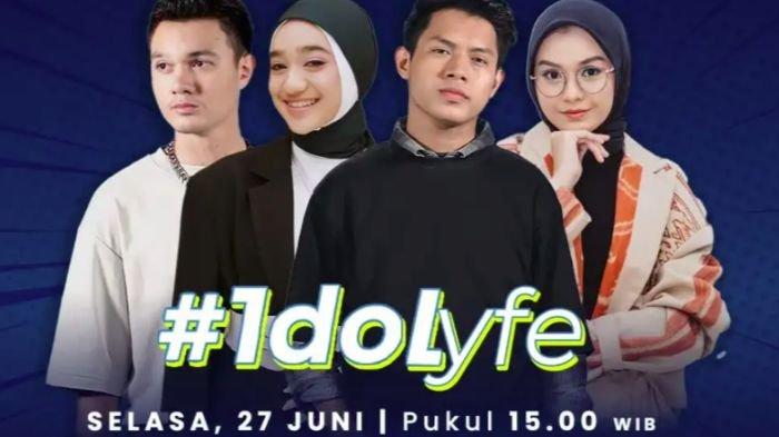 IdoLyfe bersama Rony, Nabila, Paul, Salma Indonesian Idol 2023 di RCTI Plus