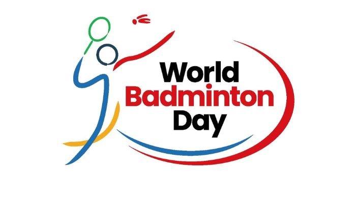 Logo Hari Bulu Tangkis Sedunia. BWF ajak seluruh pencinta badminton rayakan World Badminton Day pada 5 Juli 2023 dengan cara registrasi diri dan buat konsep acara.