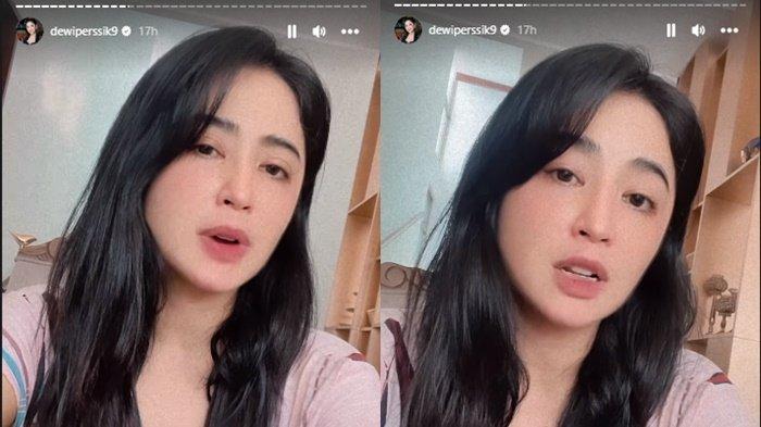 Dewi Perssik saat menyinggung soal RT arogan dalam story Instagram-nya, Minggu (2/7/2023).