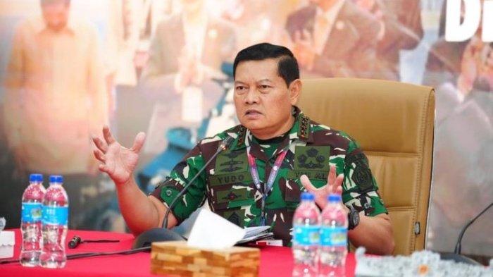Panglima TNI Laksamana Yudo Margono saat memimpin rapat koordinasi (rakor) KTT ke-42 ASEAN Summit di Posko Kogabpadpam, Davina Room Hotel Sylvia, Labuan Bajo, Manggarai Barat, Nusa Tenggara Timur, Selasa (9/5/2023). Panglima TNI Yudo Margono sebut alasan penuhi tebusan Rp 5 miliar demi bebaskan pilot Susi Air yang disandera KKB Papua. Kata pengamat terkait hal ini