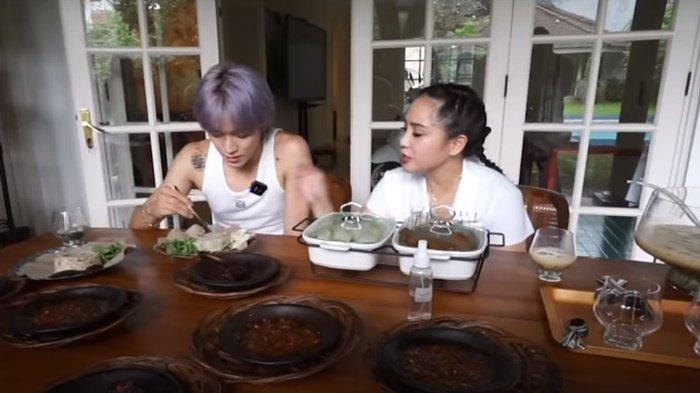 Berbagai hidangan disajikan Nagita Slavina untuk menyambut kedatangan Taeyong NCT.