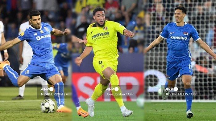 Mehdi Taremi (kiri), Arnaut Danjuma (tengah), dan Tijjani Reijnders. Tiga pemain yang tengah dalam perjalanan menuju AC Milan.