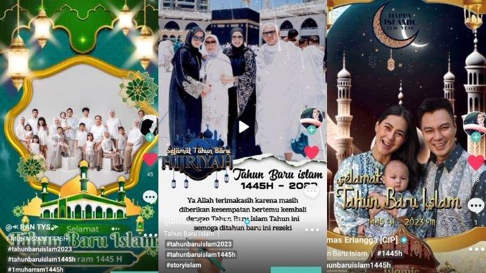 Template CapCut Tahun Baru Islam 2023, gunakan untuk memeriahkan 1 Muharram 1445 H