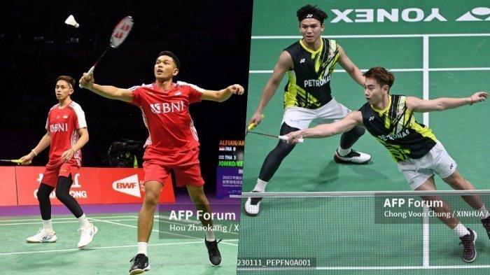 Fajar Alfian/Muhammad Rian Ardianto - Goh Sze Fei/Nur Izzuddin. Berikut jadwal badminton Korea Open 2023 hari ini, Jumat (21/7/2023). Fajar/Rian vs Juara US Open 2023. Cek head to head. Live TV dan score