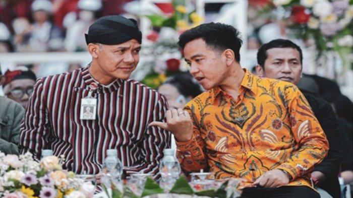 Ganjar Pranowo dan Gibran Rakabuming.