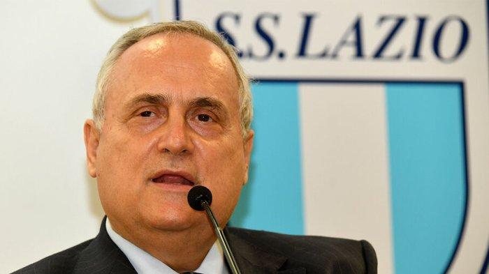 Presiden Lazio Claudio Lotito.