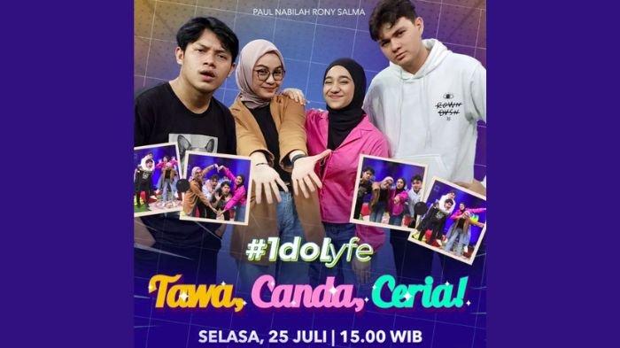 IdoLyfe sore ini bersama Rony, Salma, Nabila, Paul Indonesian Idol 2023