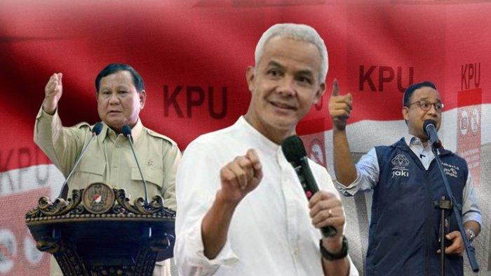 Ilustrasi survei elektabilitas kandidat capres.