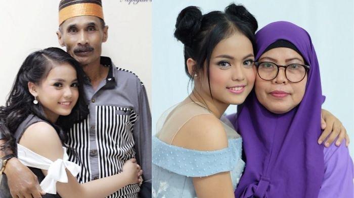 Potret ayah dan ibu Putri Isnari