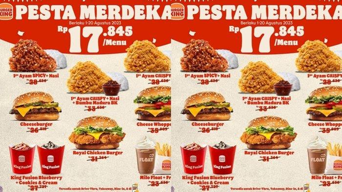 promo Burger King