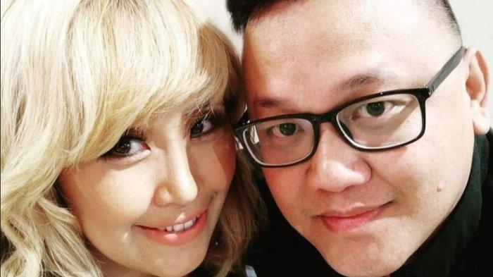 Pinkan Mambo dan suami keduanya Steve Wantania.
