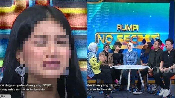 Salah satu finalis Miss Universe Indonesia 2023 menangis membujuk teman-temannya untuk speak up soal pelecehan.