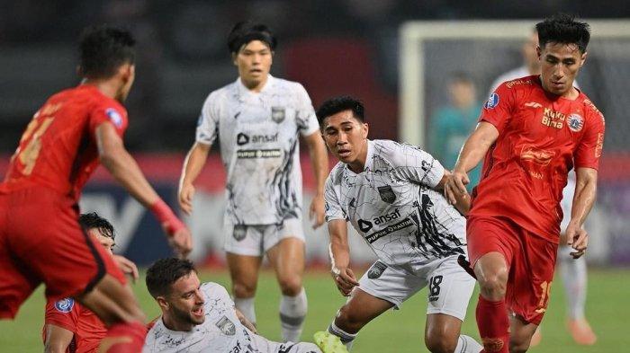 Pertandingan Liga 1 Persija Jakarta vs Borneo FC pada pekan ketujuh Liga 1 2023-2024 di Stadion Patriot Candrabhaga, Kota Bekasi, Rabu (9/8/2023) malam