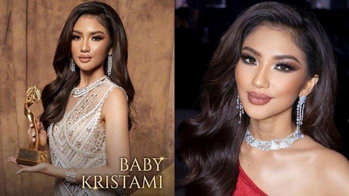 Baby Kristami, runner up atau juara 4 kontes kecantikan Miss Universe Indonesia 2023