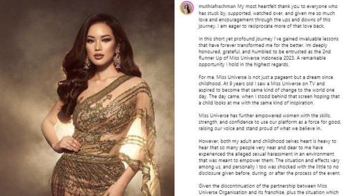 Pernyataan sikap Muthia Fatika Rachman
