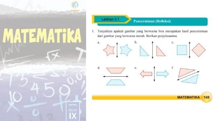 Soal Matematika kelas 9 SMP halaman 149, cek kunci jawabannya.