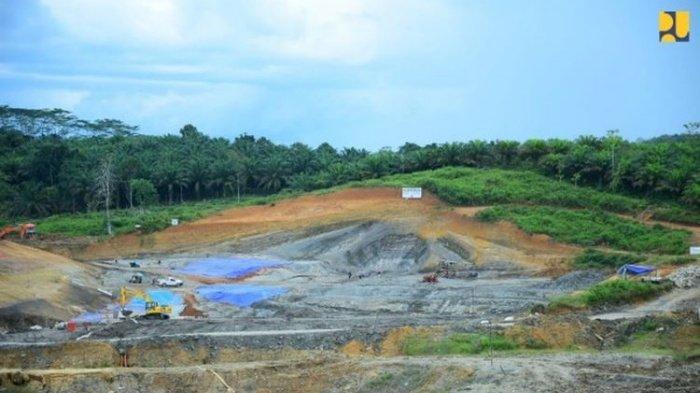 Ilustrasi pembangunan Bendungan Sepaku - Semoi. Jadi prioritas, infrastruktur IKN Nusantara mendapat dana Rp 35, 37 Triliuan. Menteri PUPR Basuki Hadimuljono ungkap daftar proyeknya.