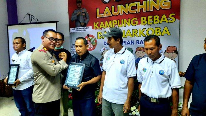 Peresmian Kampung Bebas Narkoba di Desa Tepian Batang, yang berlangsung di Hotel Kyriad Sadurengas, Kecamatan Tanah Grogot, Kabupaten Paser, Kalimantan Timur, Rabu (6/9/2023).