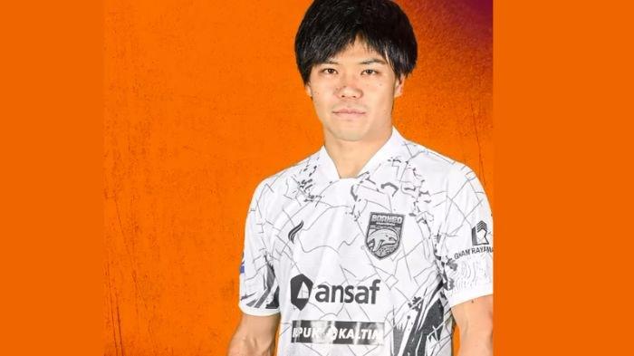 Potret Kei Hirose, pemain Borneo FC Samarinda