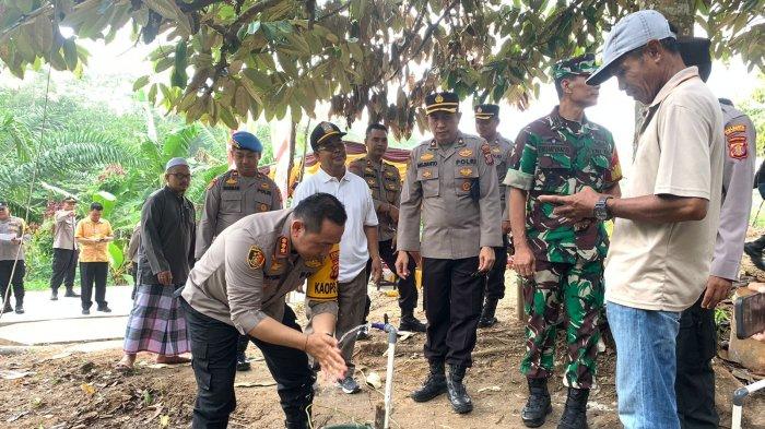 Polresta Balikpapan kembali menggelar kegiatan bakti sosial di RT 46 Jalan Soekarno Hatta Km 20, Karang Joang, Balikpapan Utara, Jumat (15/9/2023).TRIBUNKALTIM.CO/HO/POLRESTA BALIKPAPAN
