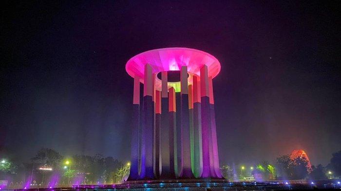 Kecamatan Tenggarong, Kutai Kartanegara, segera memiliki ikon baru. Yakni Menara Tuah Himba, pengganti patung naga yang pembangunannya mangkrak.TRIBUNKALTIM.CO/MIFTAH AULIA ANGGRAINI