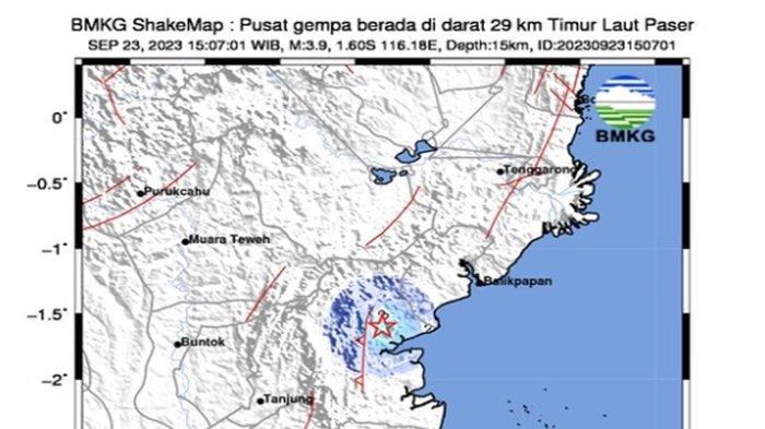 GEMPA PASER -