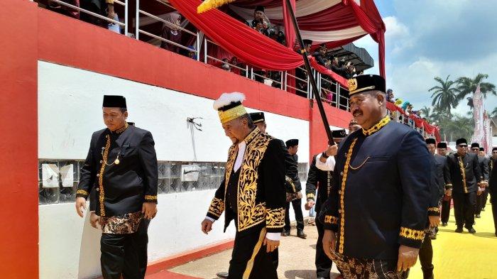 Sultan Kutai Kartanegara Ing Martadipura XXI Adji Muhammad Arifin pun telah membacakan titahnya pada tanggal 29 September 2023, terkait tata krama Belimbur.TRIBUNKALTIM.CO/MIFTAH AULIA ANGGRAINI